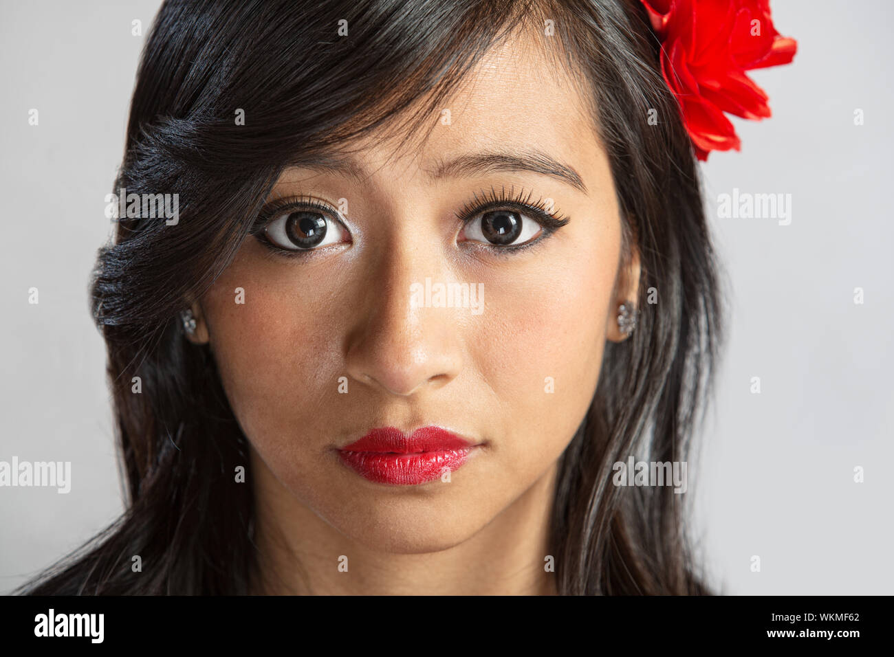 Close up pretty young latina hi-res stock photography and images - Alamy