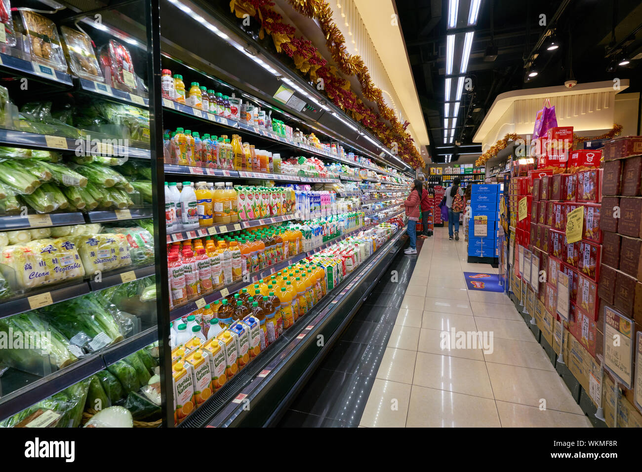HONG KONG, CHINA CIRCA FEBRUARY, 2019 interior shot of Market Place