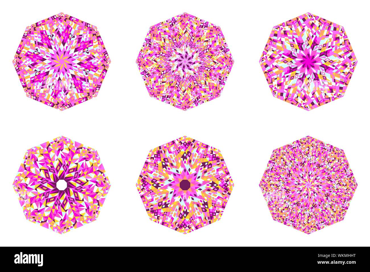 Octagonal badge Stock Vector Images - Alamy