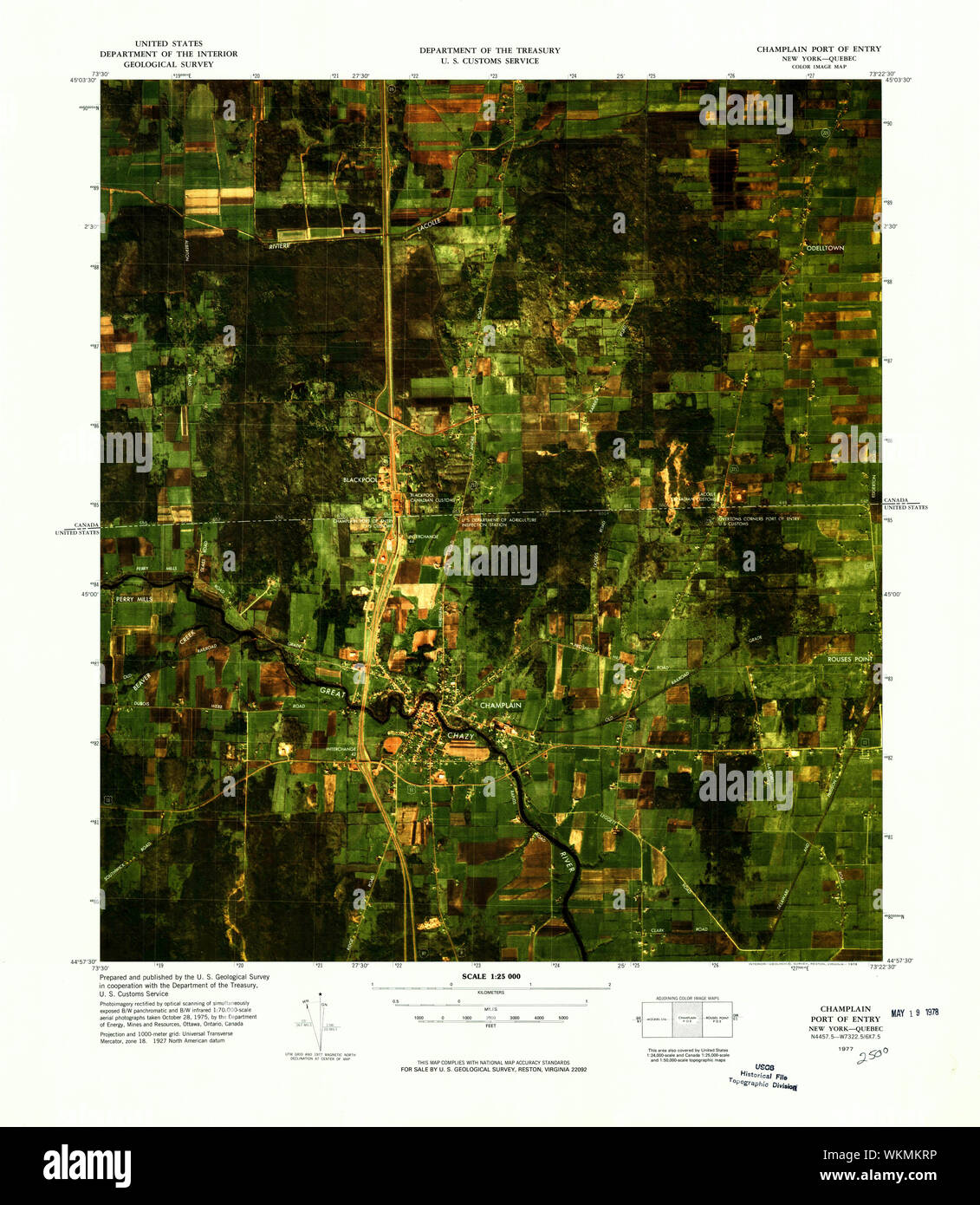 Champlain port of entry hires stock photography and images Alamy