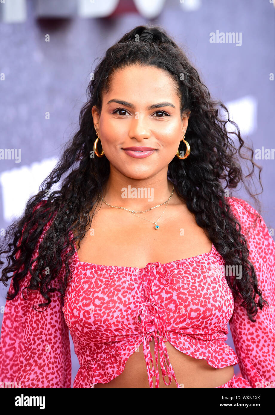 Saffron Hocking attending the UK premiere of Top Boy at the Hackney