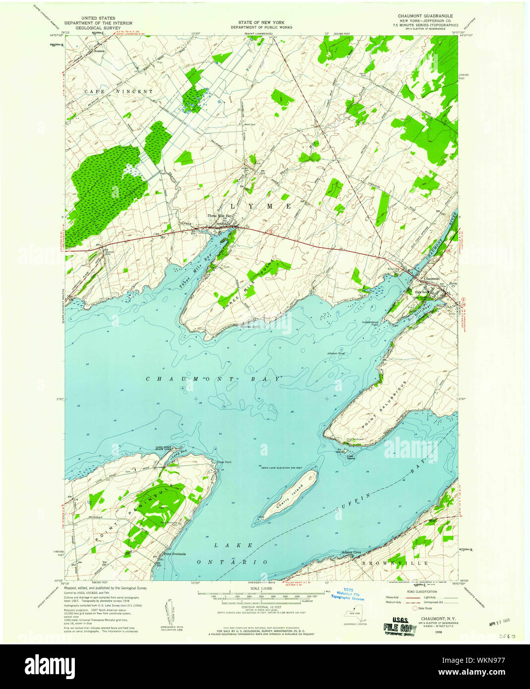 New York NY Chaumont 122935 1958 24000 Restoration Stock Photo Alamy