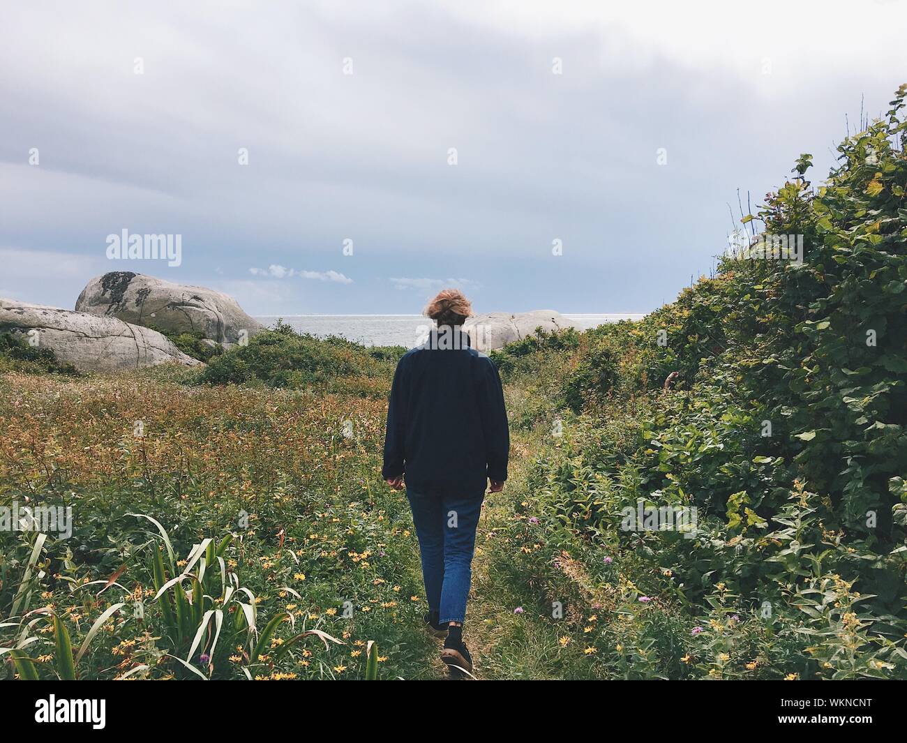 Walking in nature hi-res stock photography and images - Alamy