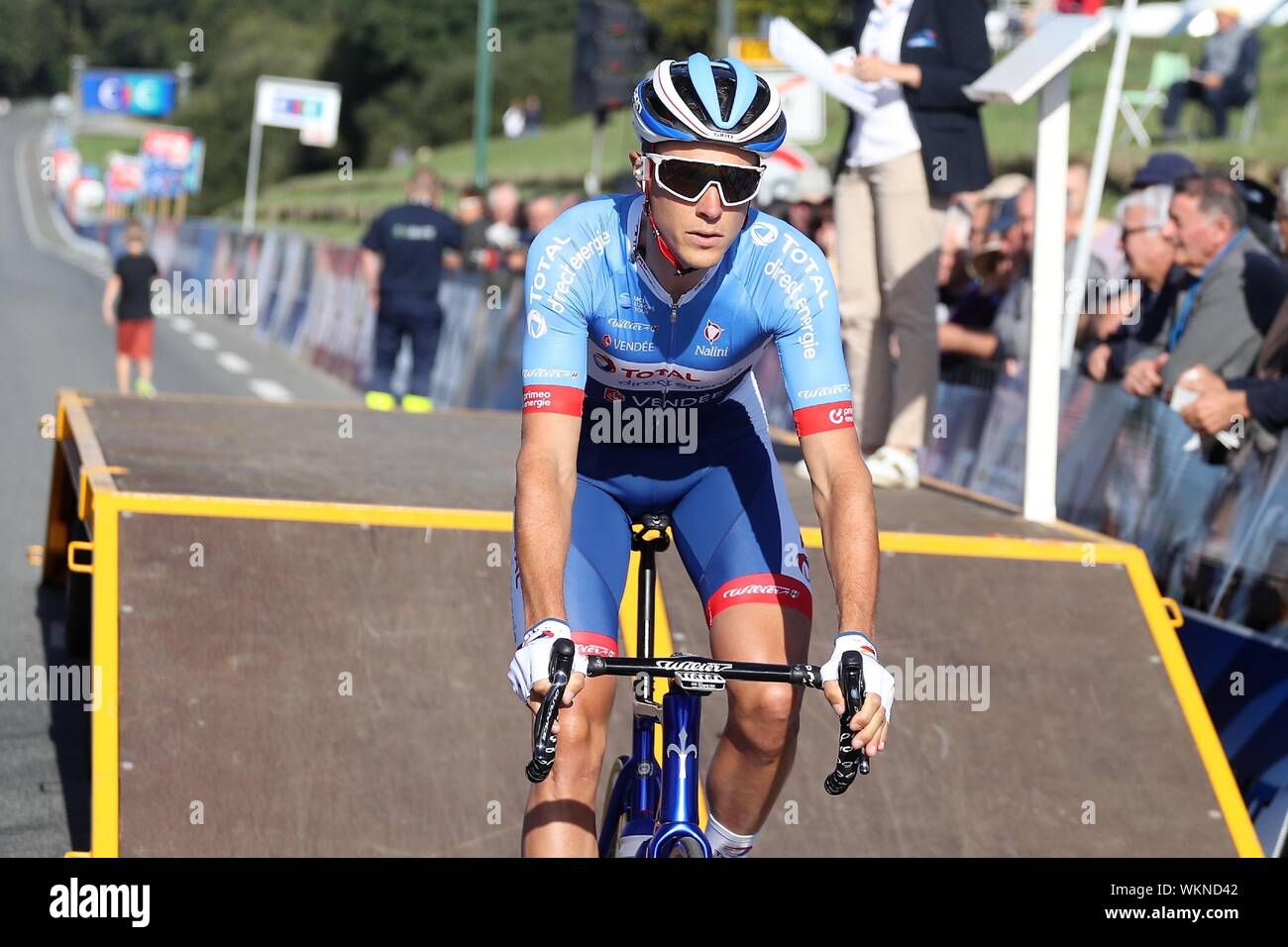 Niki Terpstra in Total Direct Energie during the cycling Bretagne classic ouest france 2019 Plouay Plouay 248.1Km on September 1 Photo Laurent Lairys DPPI Stock Photo Alamy