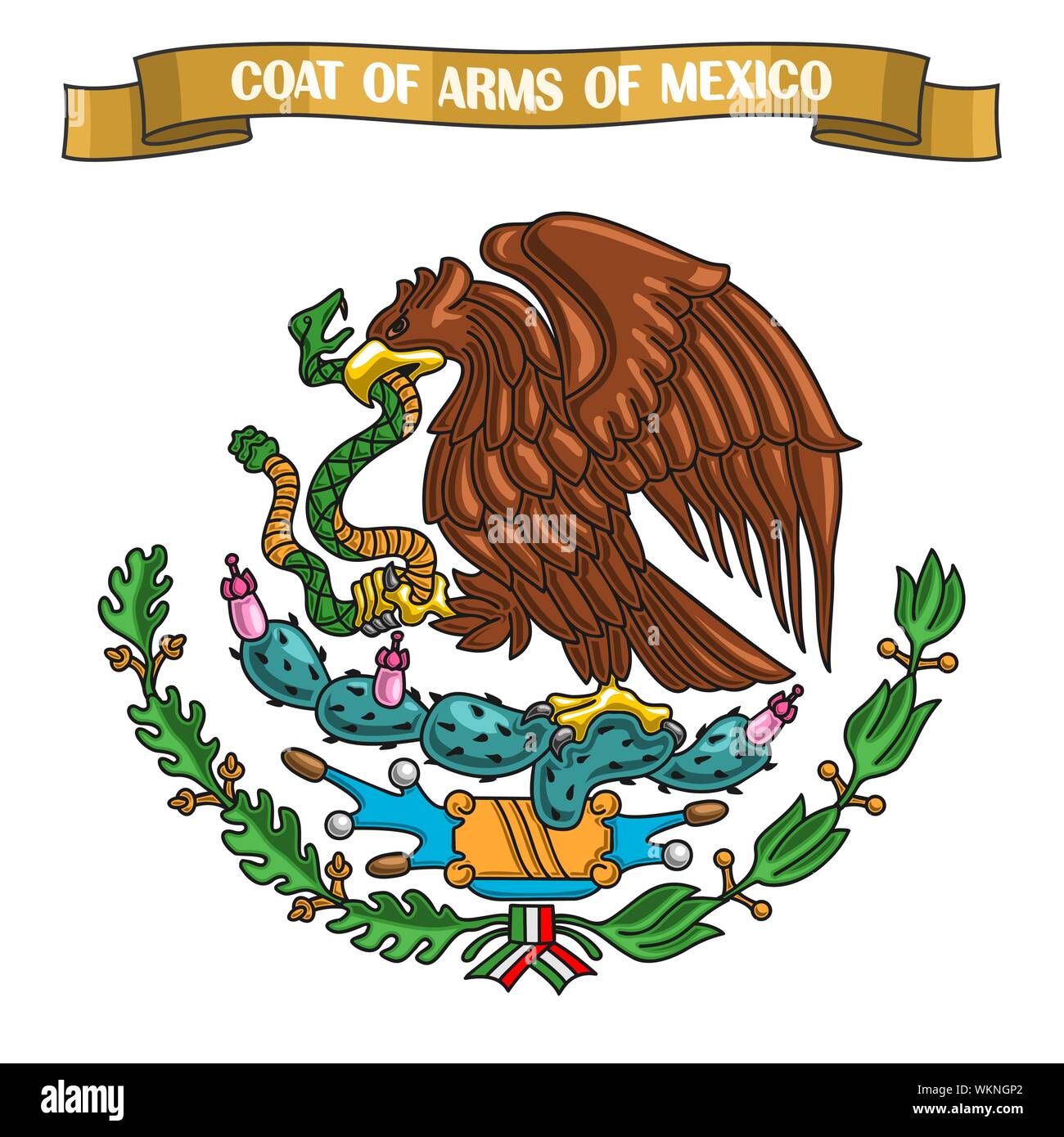 Mexican Eagle Hi res Stock Photography And Images Alamy