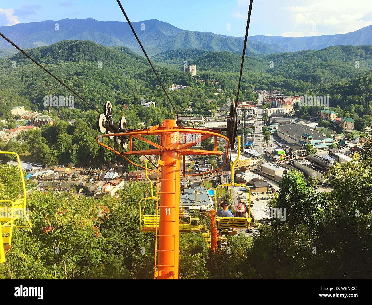 Gatlinburg sky lift hi-res stock photography and images - Alamy