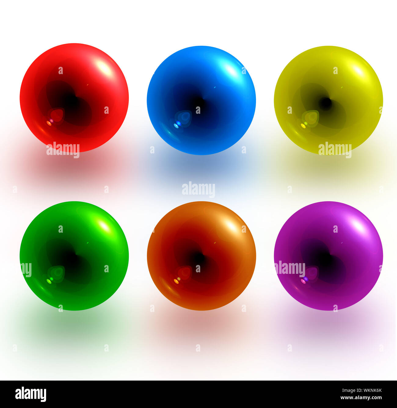 picture about red, blue, yellow, green, orange, violet balls Stock Photo -  Alamy, image size:1300x1338