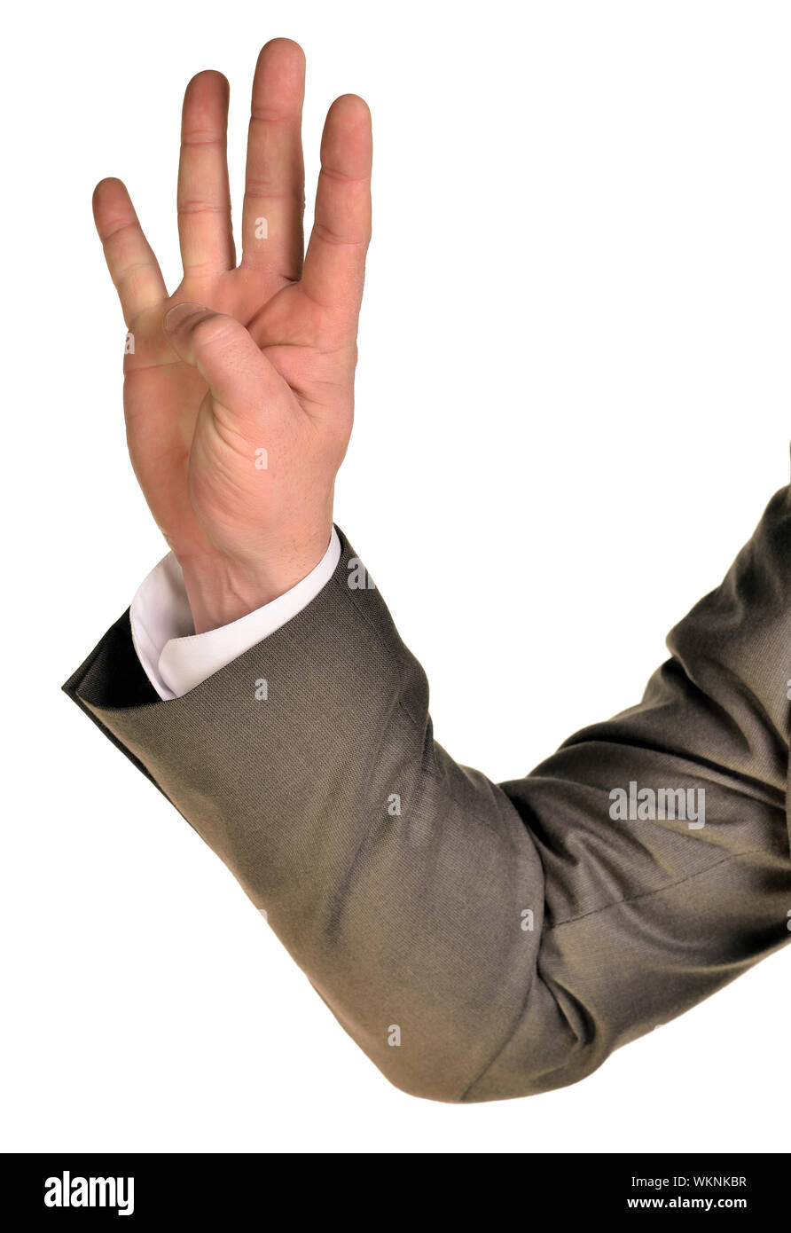 Holding up four fingers hi-res stock photography and images - Alamy