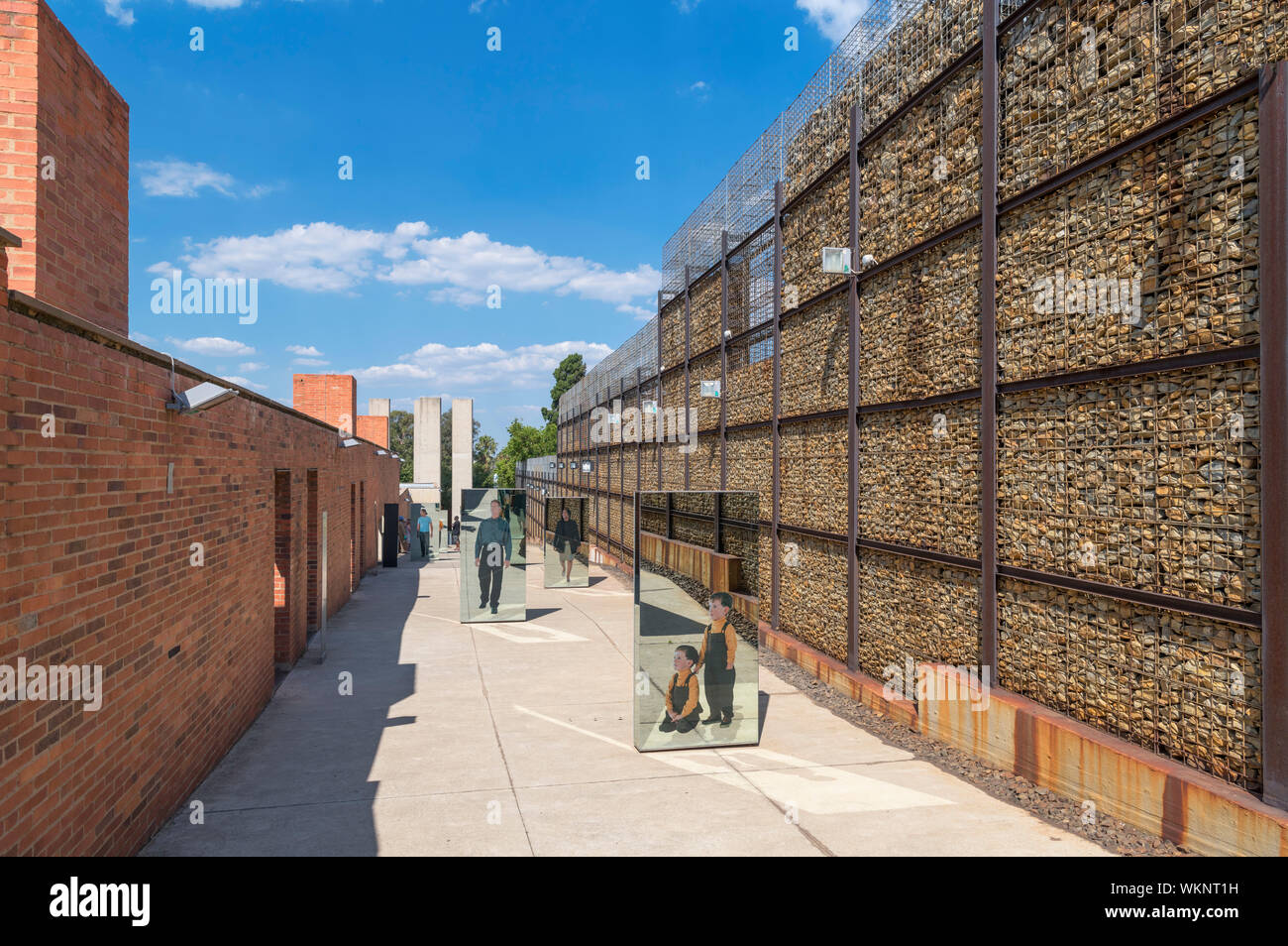 The Apartheid Museum, Gold Reef City, Johannesburg, South Africa Stock Photo