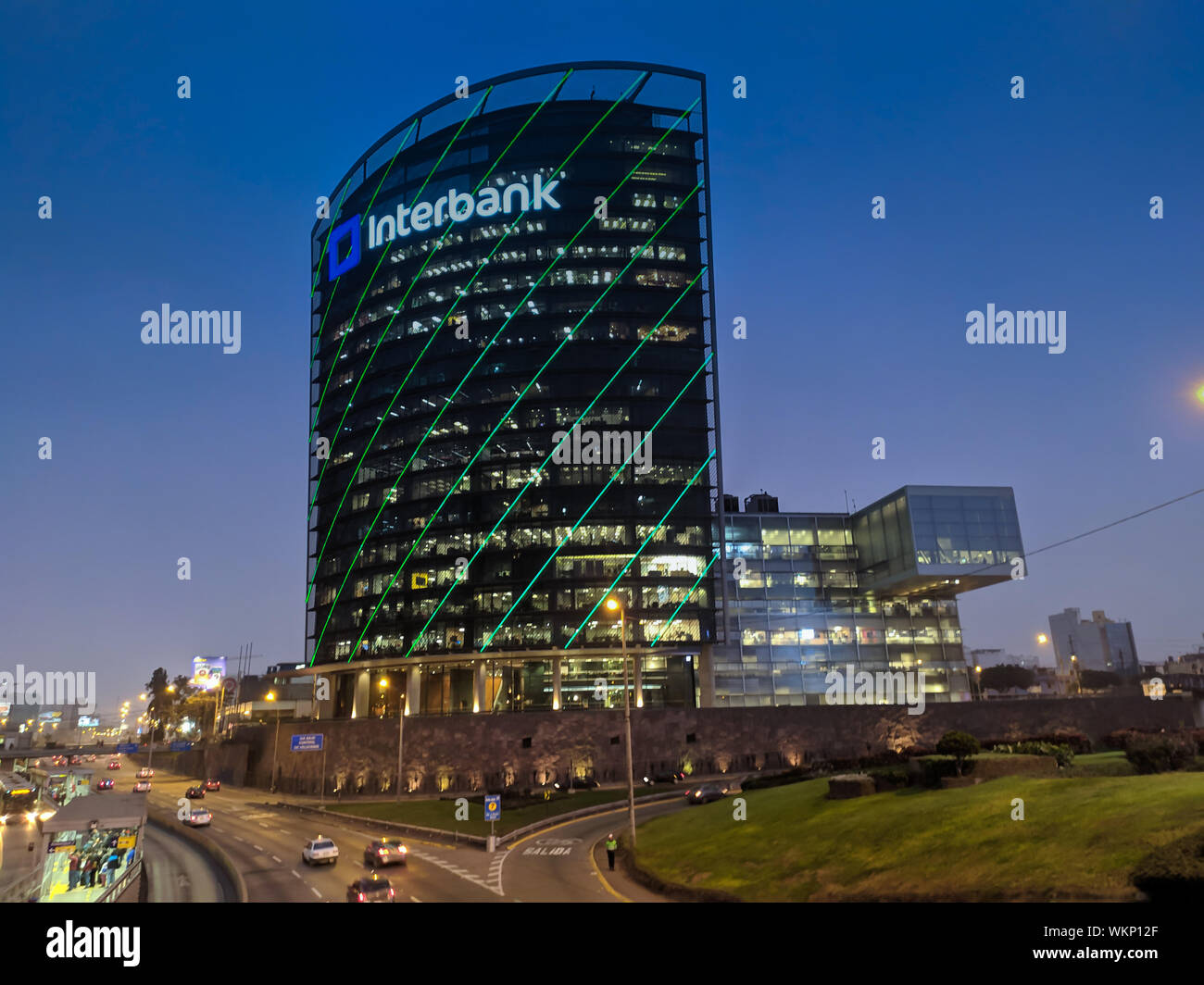 Interbank building at San Isidro Lima Peru Stock Photo Alamy