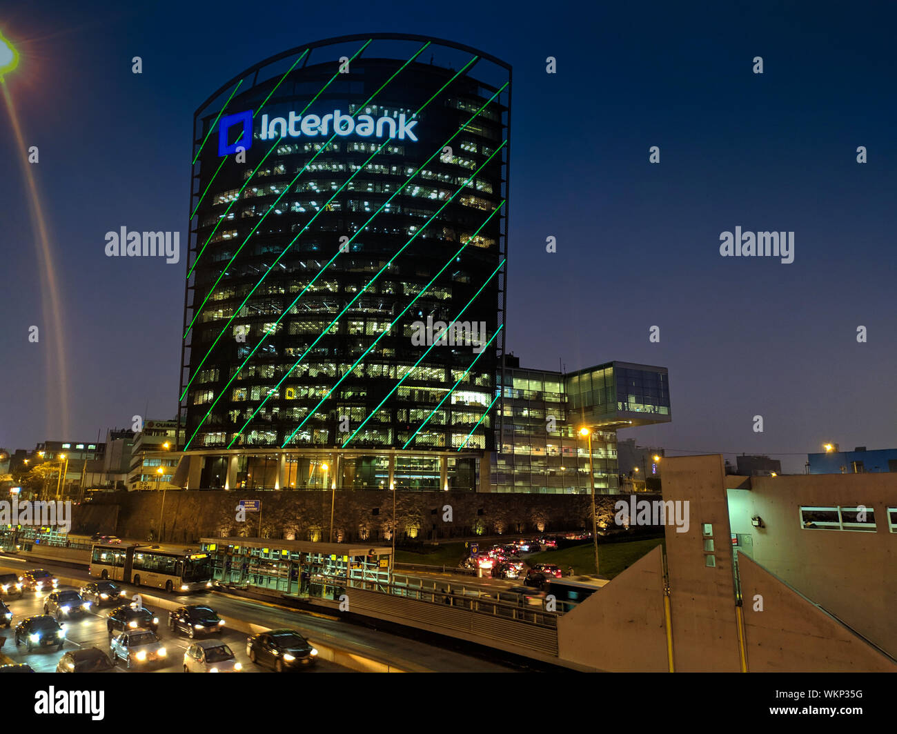 Interbank building at San Isidro Lima Peru Stock Photo Alamy