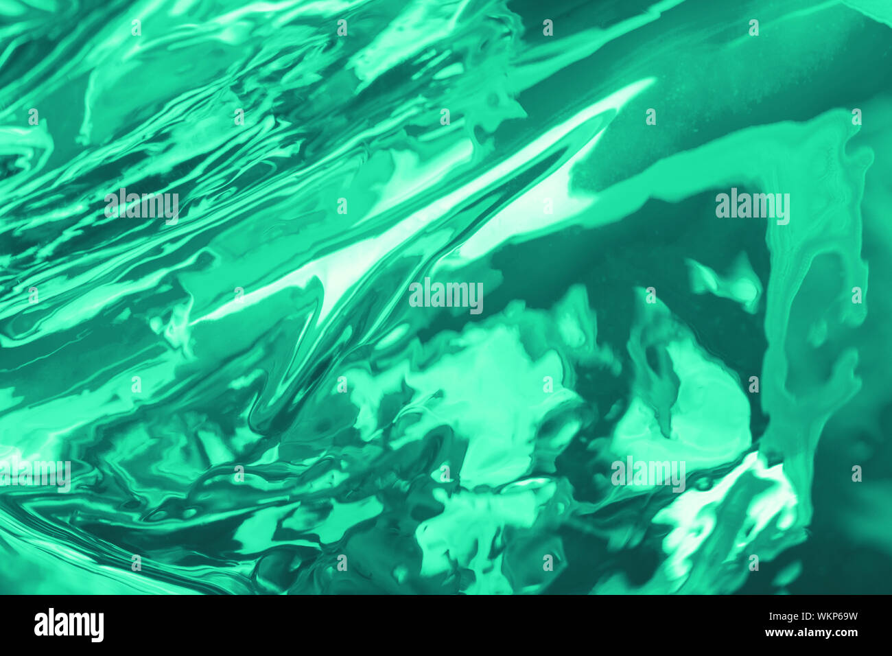 fluid mint background. Multicolor trendy backdrop. Stock Photo