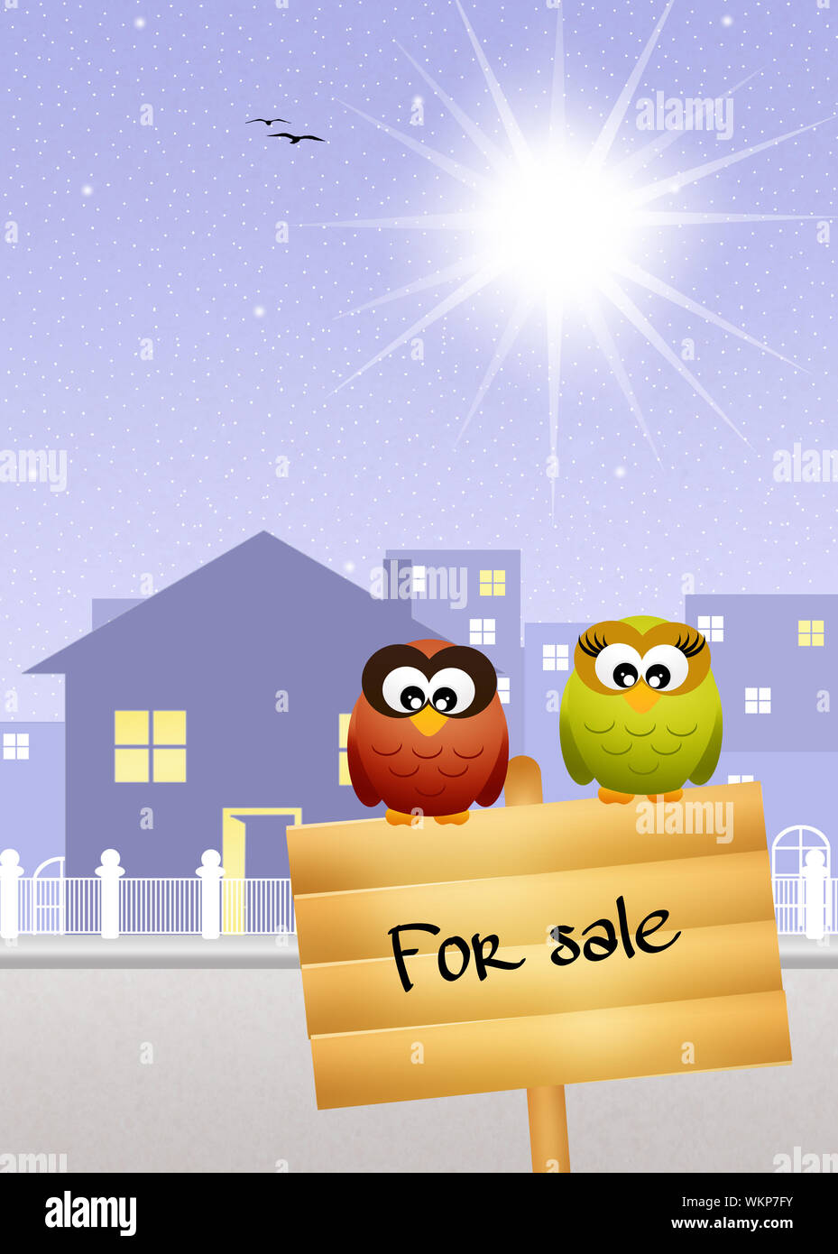 House for sale Stock Photo Alamy