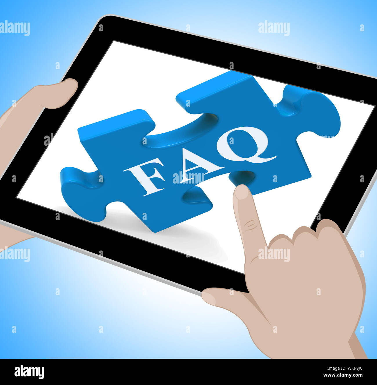 Meaning frequently asked questions faq hi-res stock photography and ...