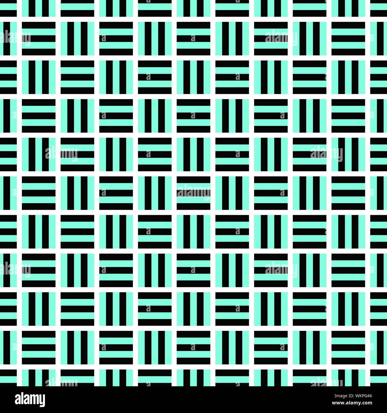 Seamless abstract square pattern background design - color vector ...
