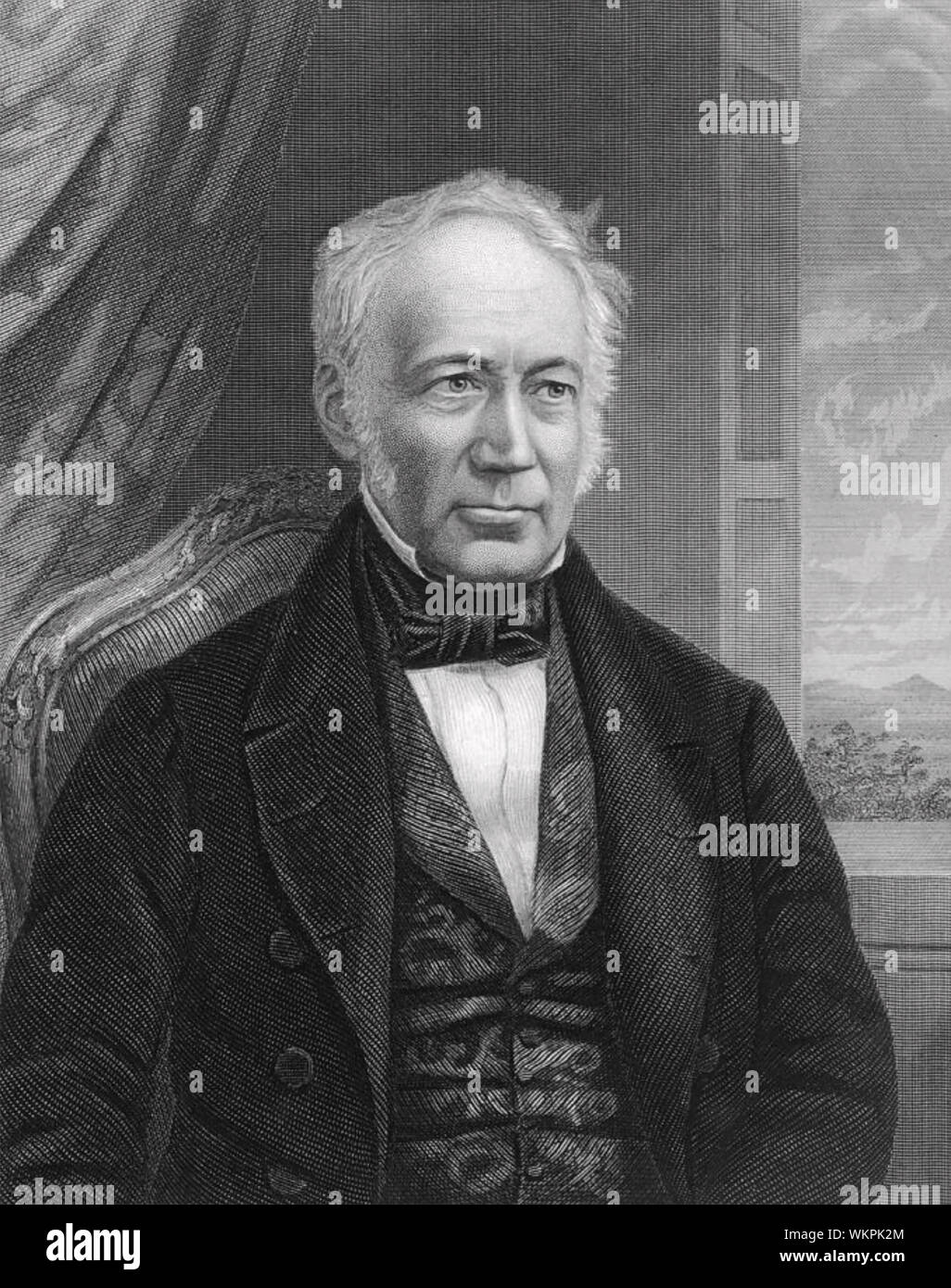 ANDREW URE (1778-1857) Scottish physician Stock Photo