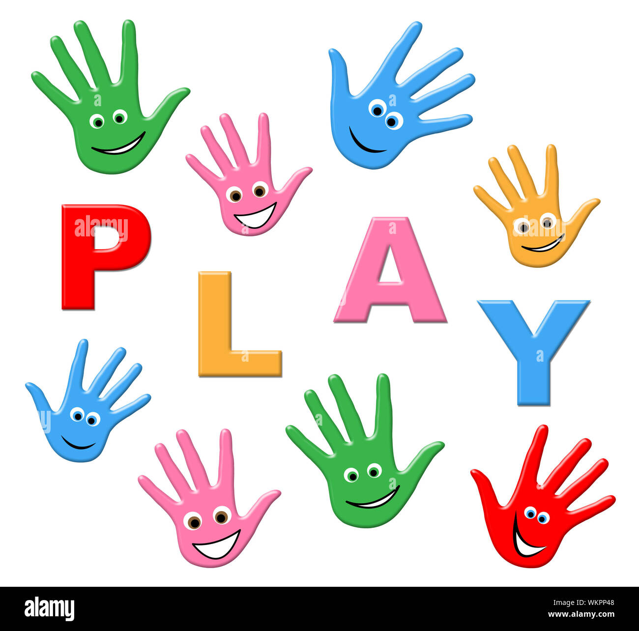 Playing Play Meaning Free Time And Enjoy Stock Photo - Alamy