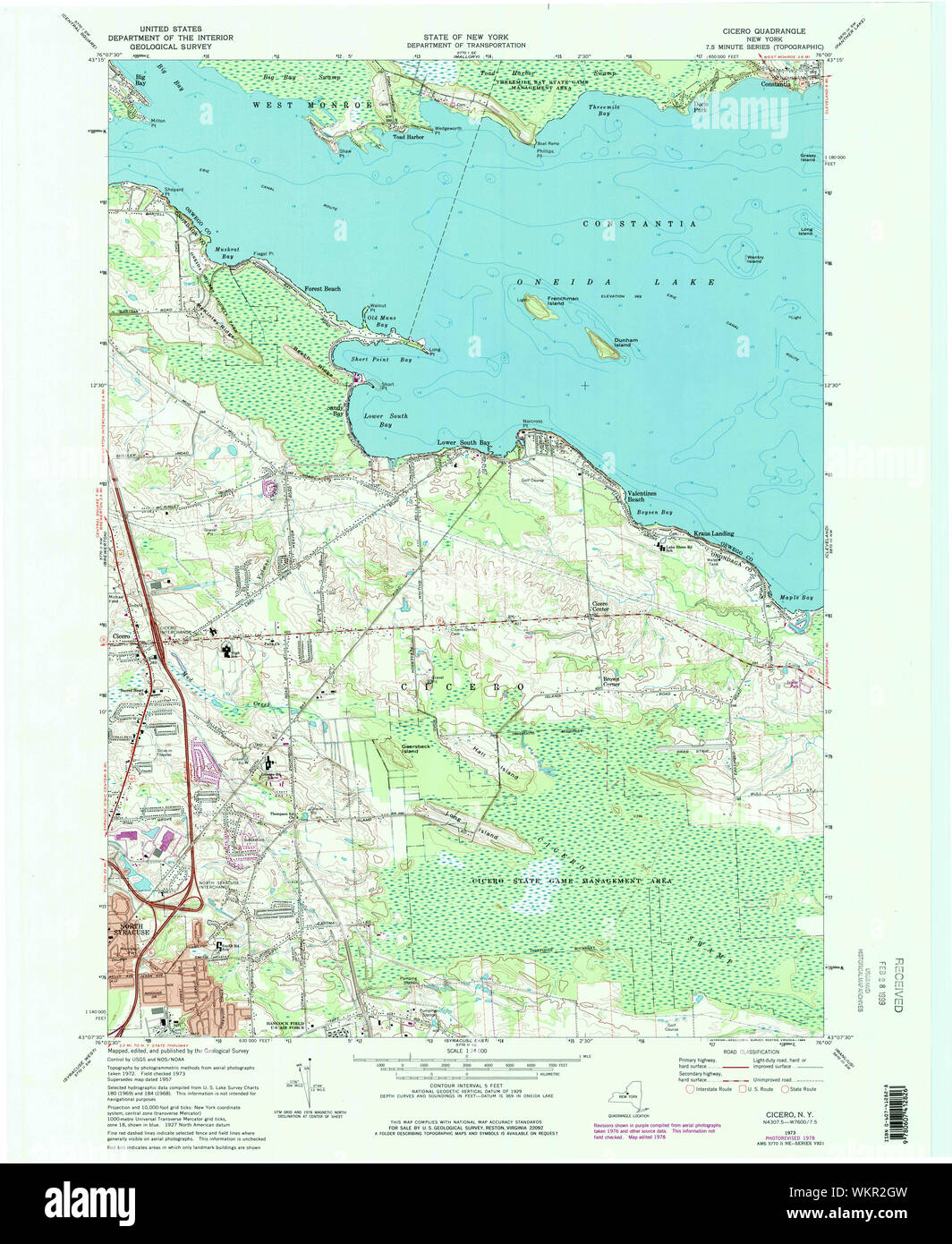 New York NY Cicero 137620 1973 24000 Restoration Stock Photo Alamy