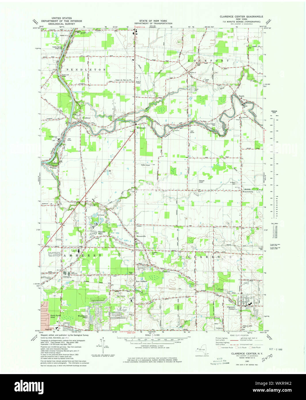 New York NY Clarence Center 137628 1980 25000 Restoration Stock Photo