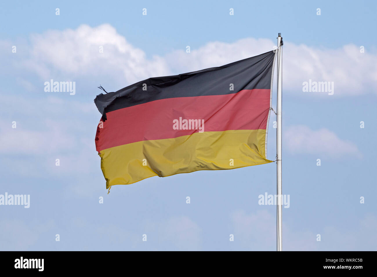 Bundesflagge, Deutschland | German flag, Germany Stock Photo