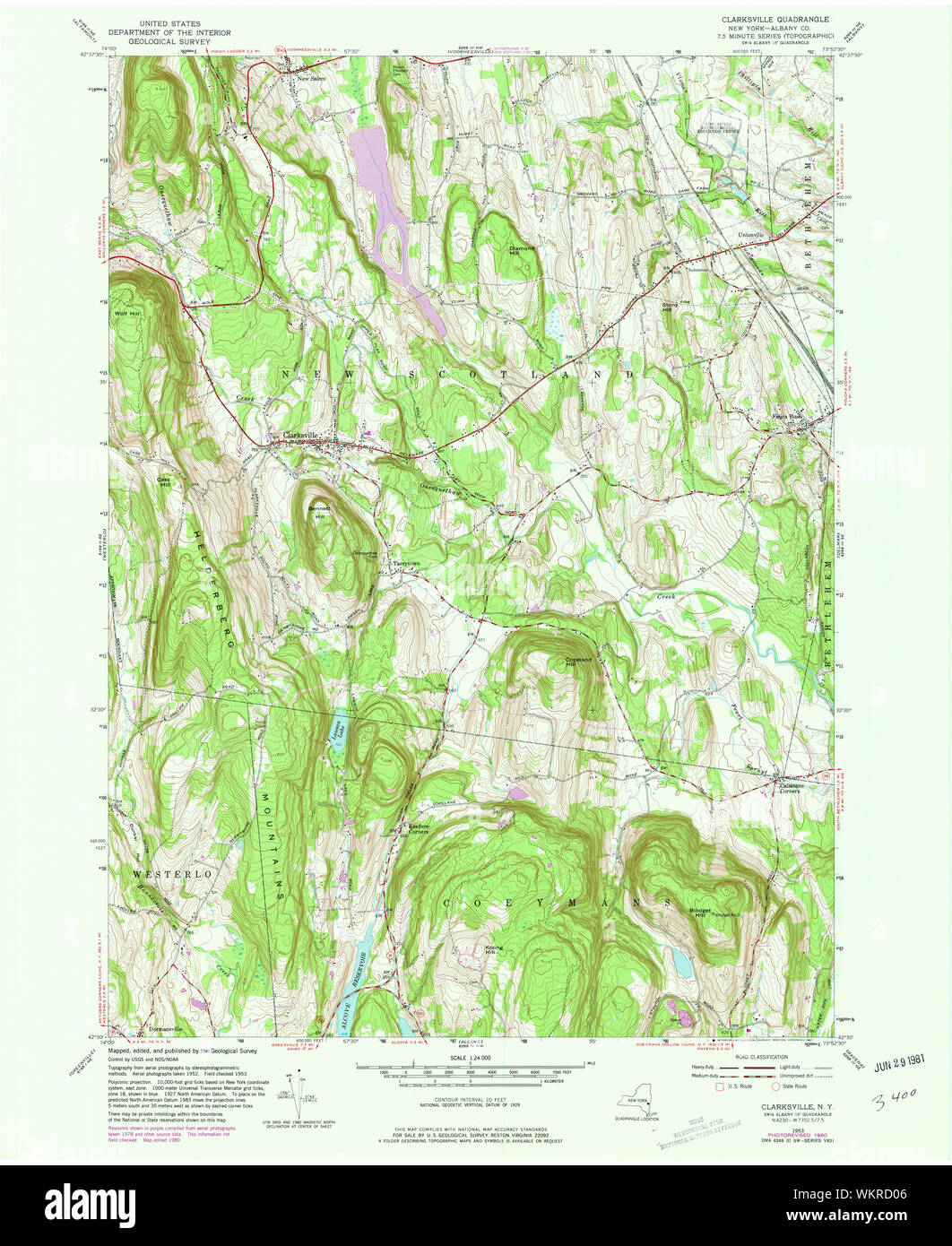 New York NY Clarksville 137634 1953 24000 Restoration Stock Photo Alamy