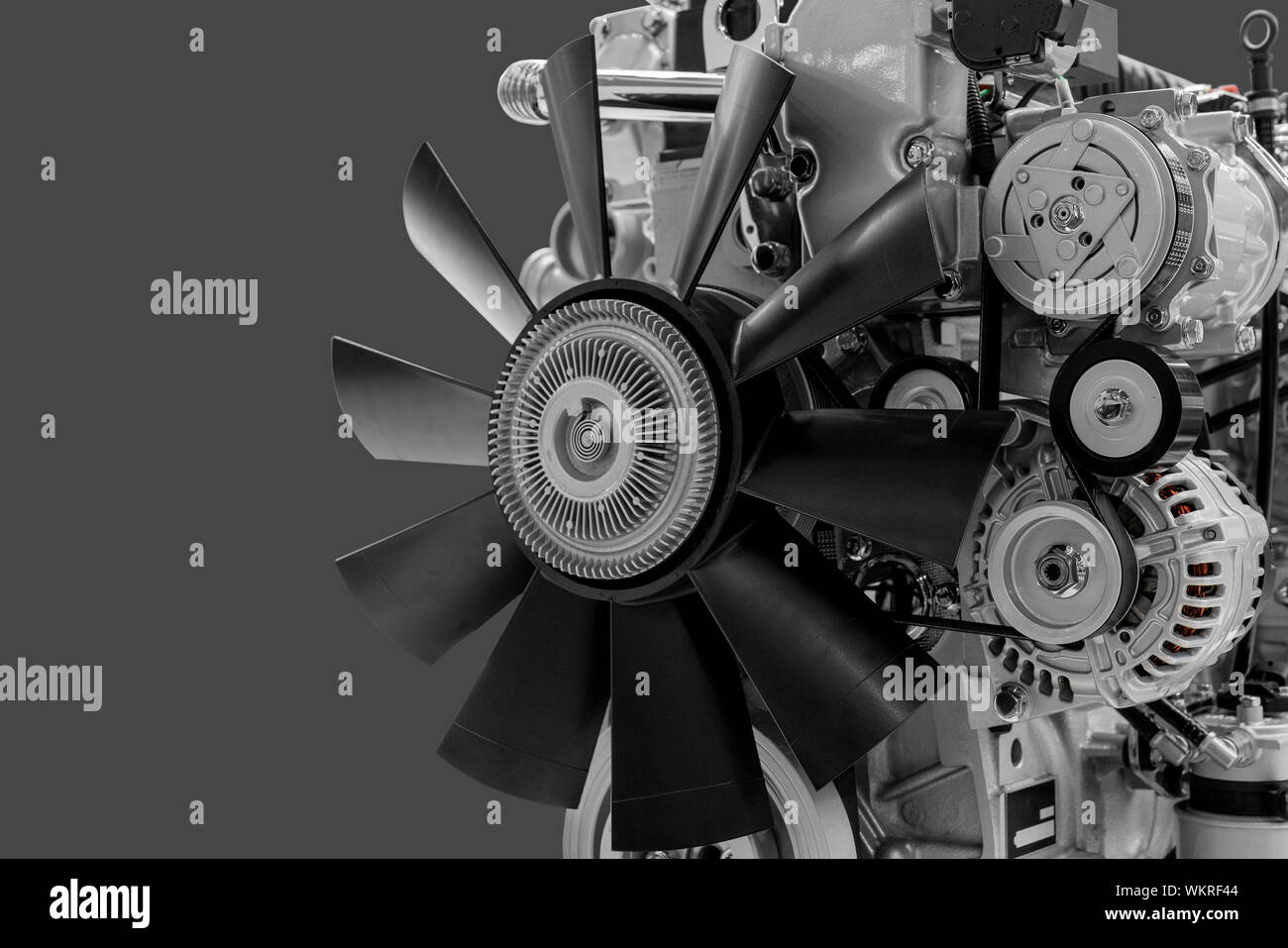 Diesel engine. Modern technologies for production of internal combustion engines Stock Photo Alamy
