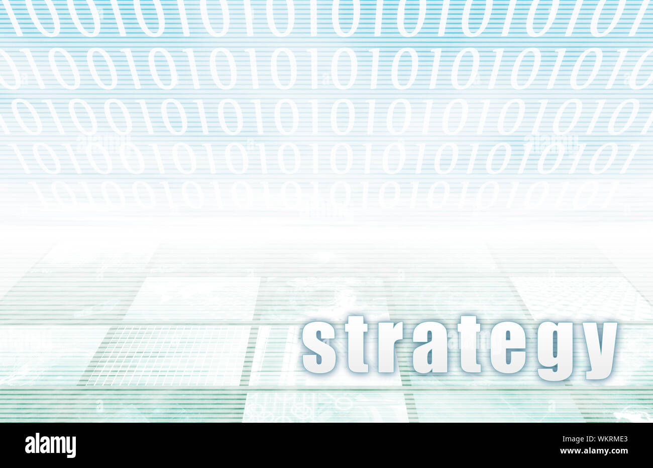 Strategy On A Clear Blue Tech Background Stock Photo Alamy Strategy On A Clear Blue Tech Background Stock Photo Alamy