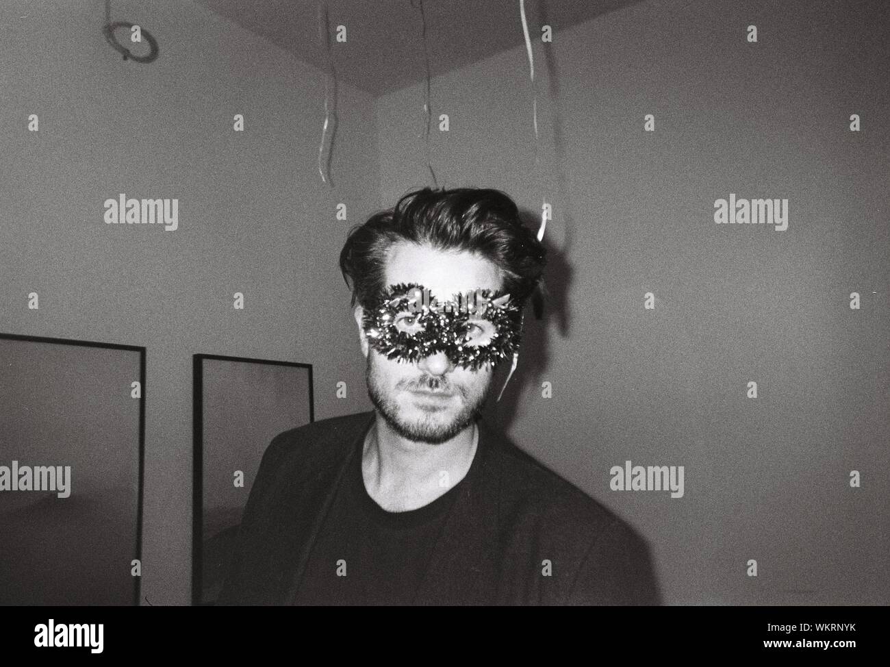 Man mask eye hi-res stock photography and images - Alamy