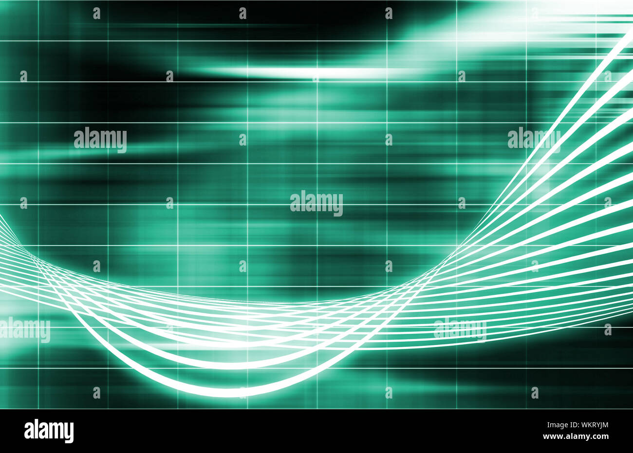 Blue Business Chart Data Tracking Creative Art Stock Photo - Alamy