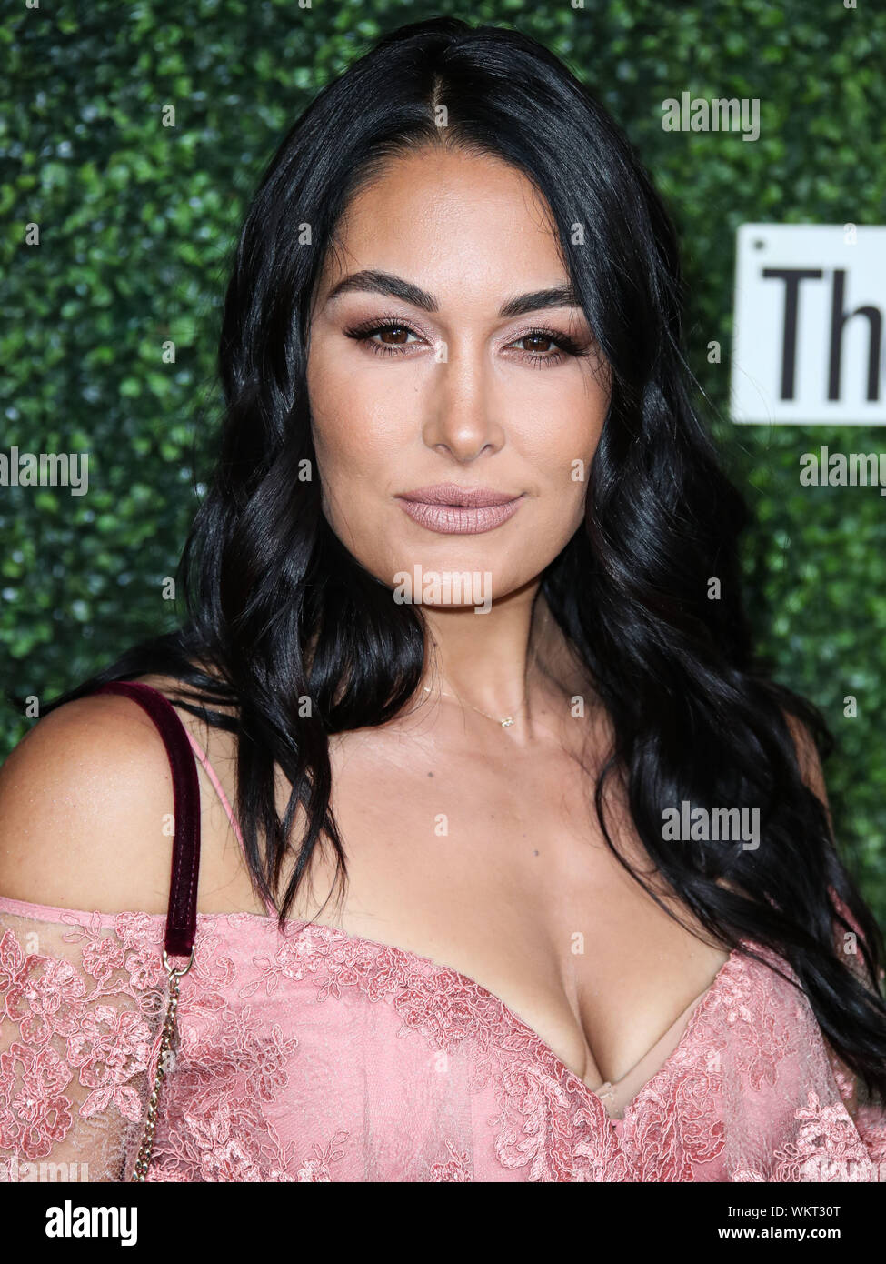 MANHATTAN, NEW YORK CITY, NEW YORK, USA - SEPTEMBER 04: American  professional wrestler Nikki Bella arrives at the 2019 Couture Council  Luncheon Honoring Christian Louboutin held at the David H. Koch Theater
