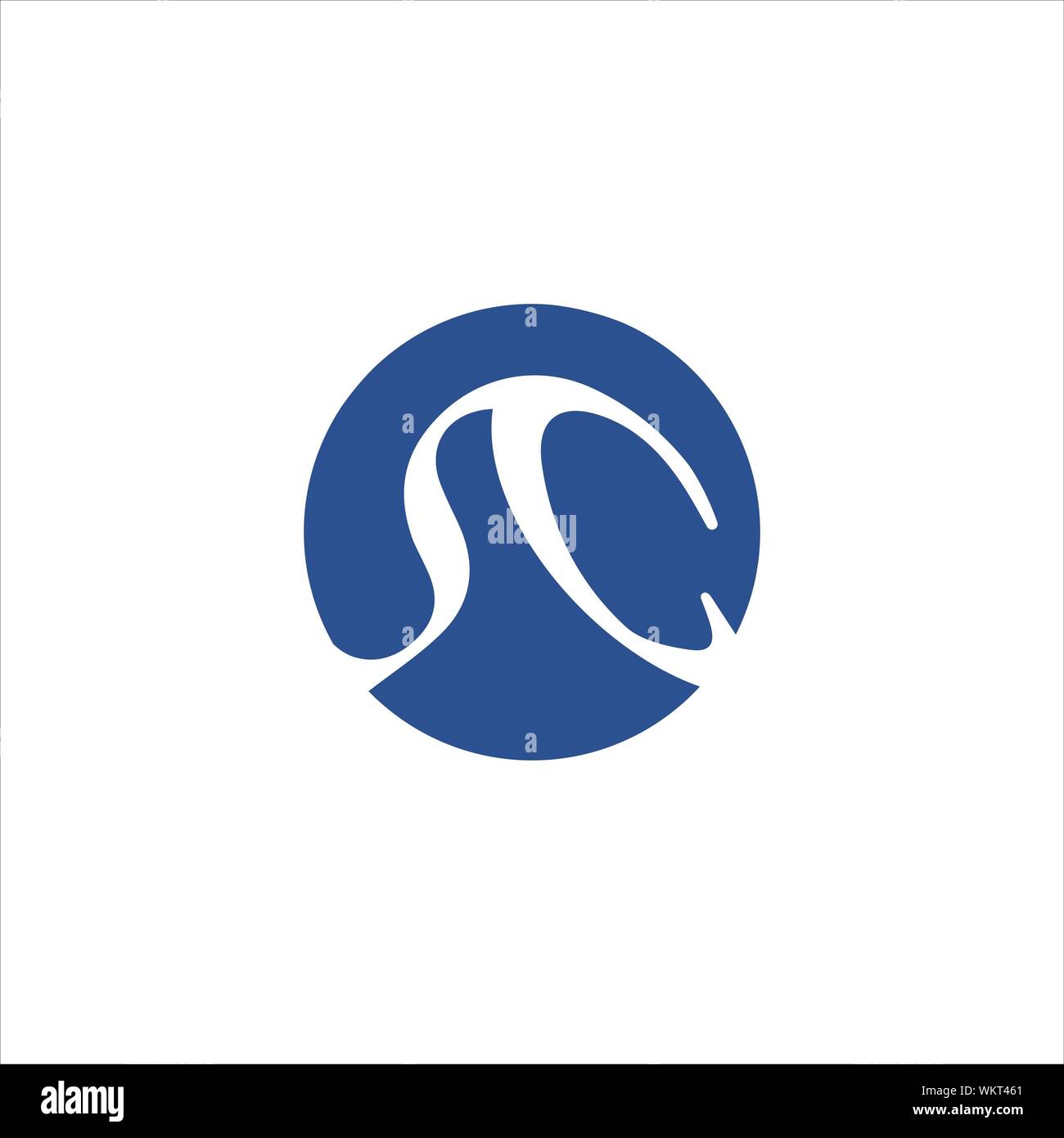 CS and SC creative initial based letter icon logo vector designs Stock Vector