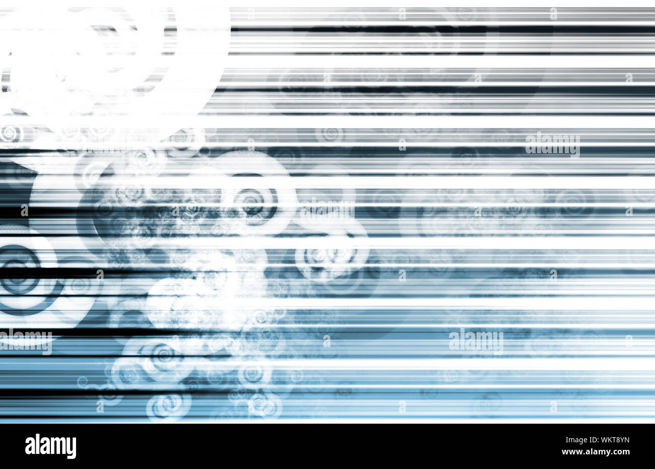 Blue Abstract Background on Glowing Lines Stock Photo - Alamy