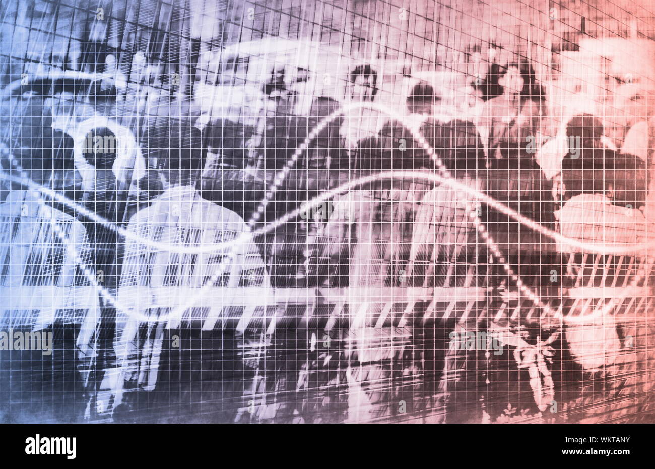 Web Traffic Data Analysis Graph Internet Chart Stock Photo - Alamy