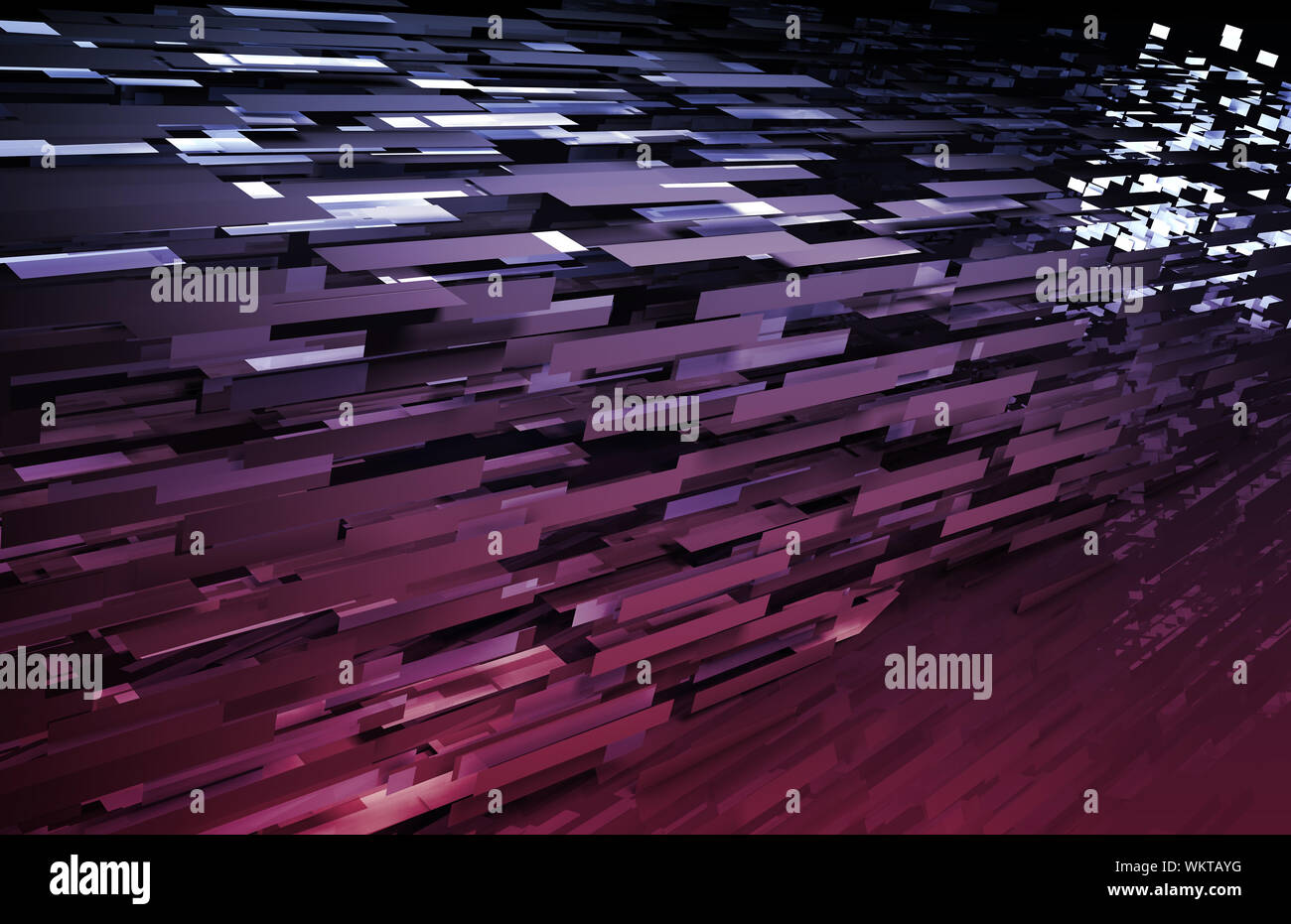 File Transfer Moving Data Over the Internet Stock Photo