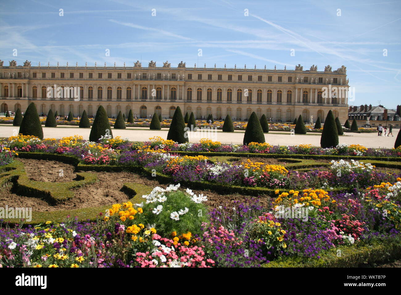 Versailles Palace and garden, France Stock Photo