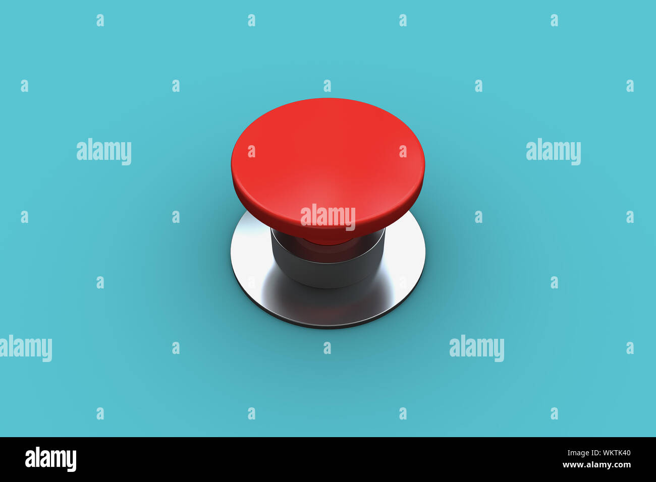 The word start and digitally generated red push button against blue ...