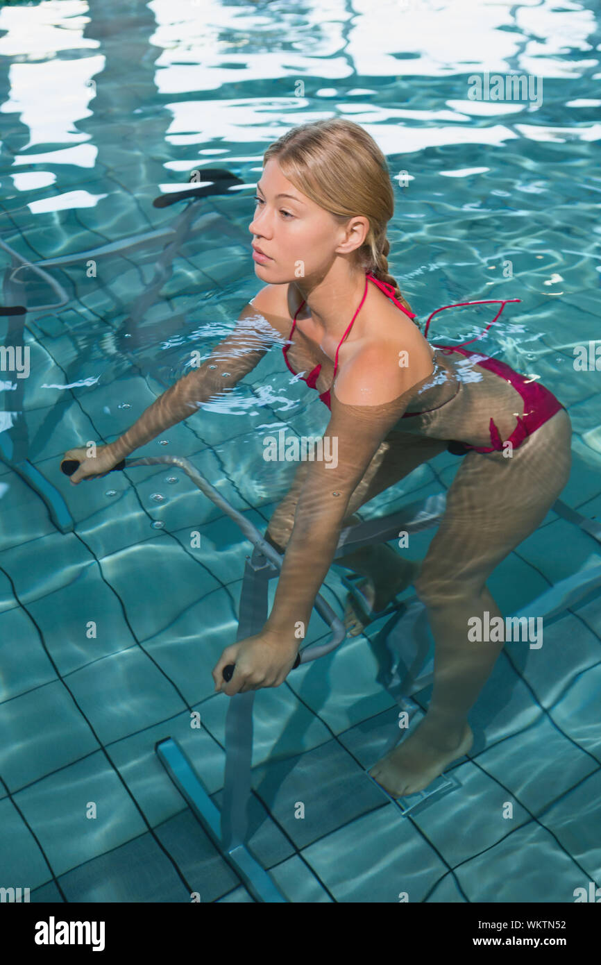 pool exercise bike