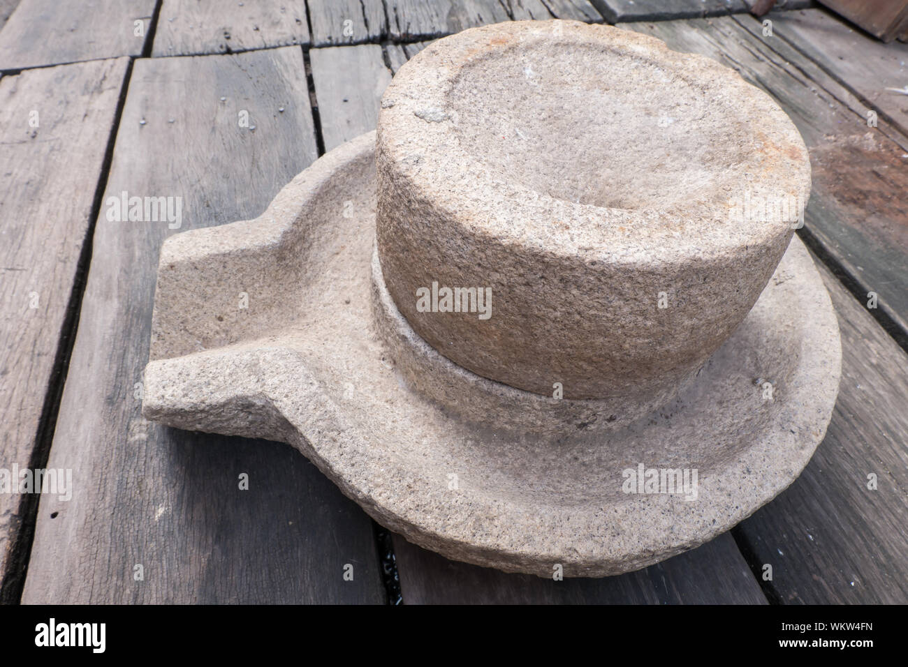Close-up Of Stone Object Stock Photo
