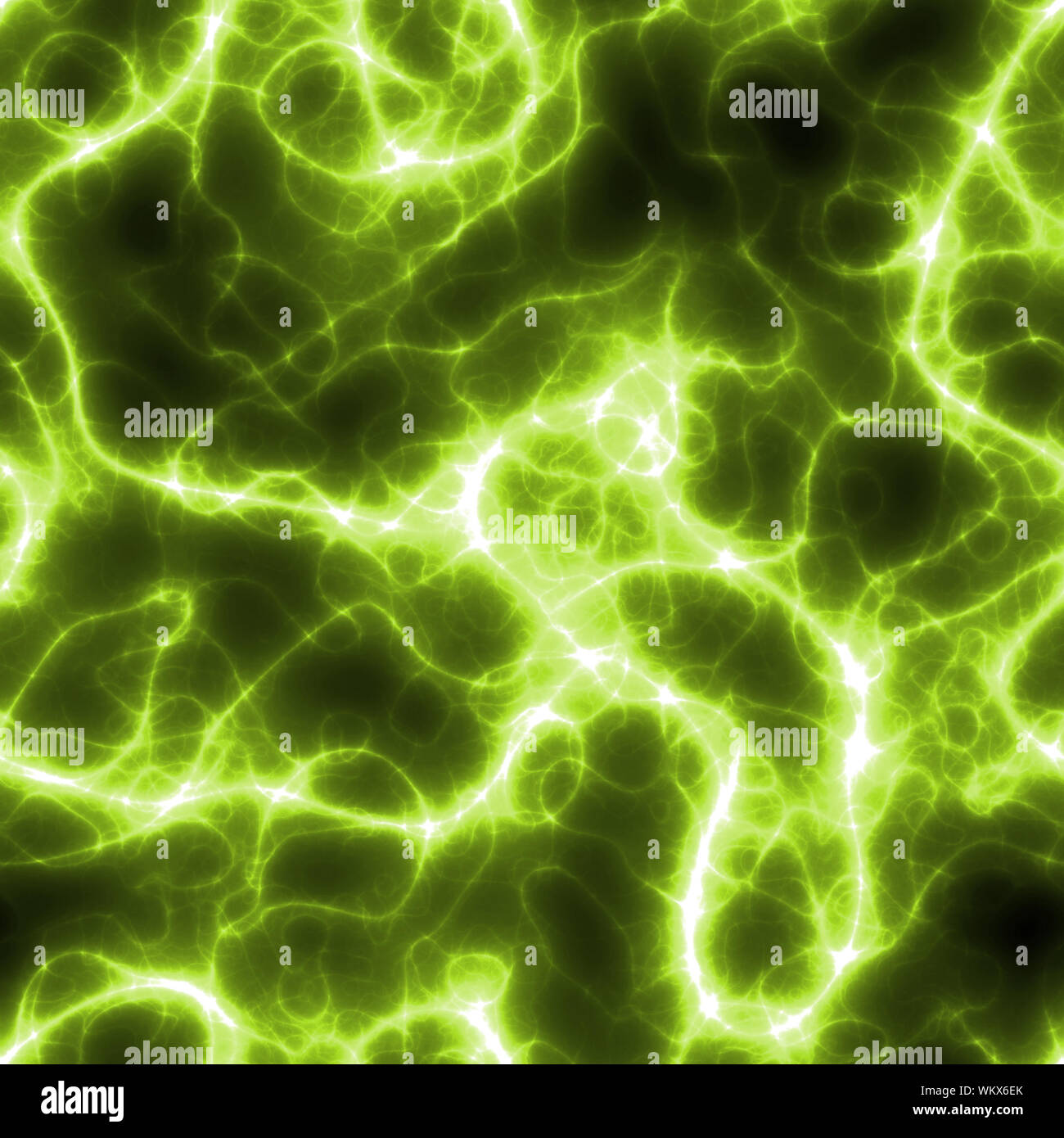 Seamless Electric Lightning Background in Green and Black Stock ...
