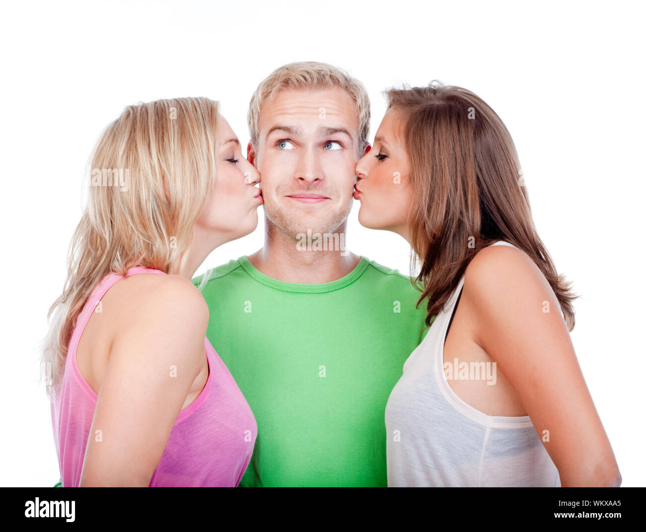Two Girls Giving Bj