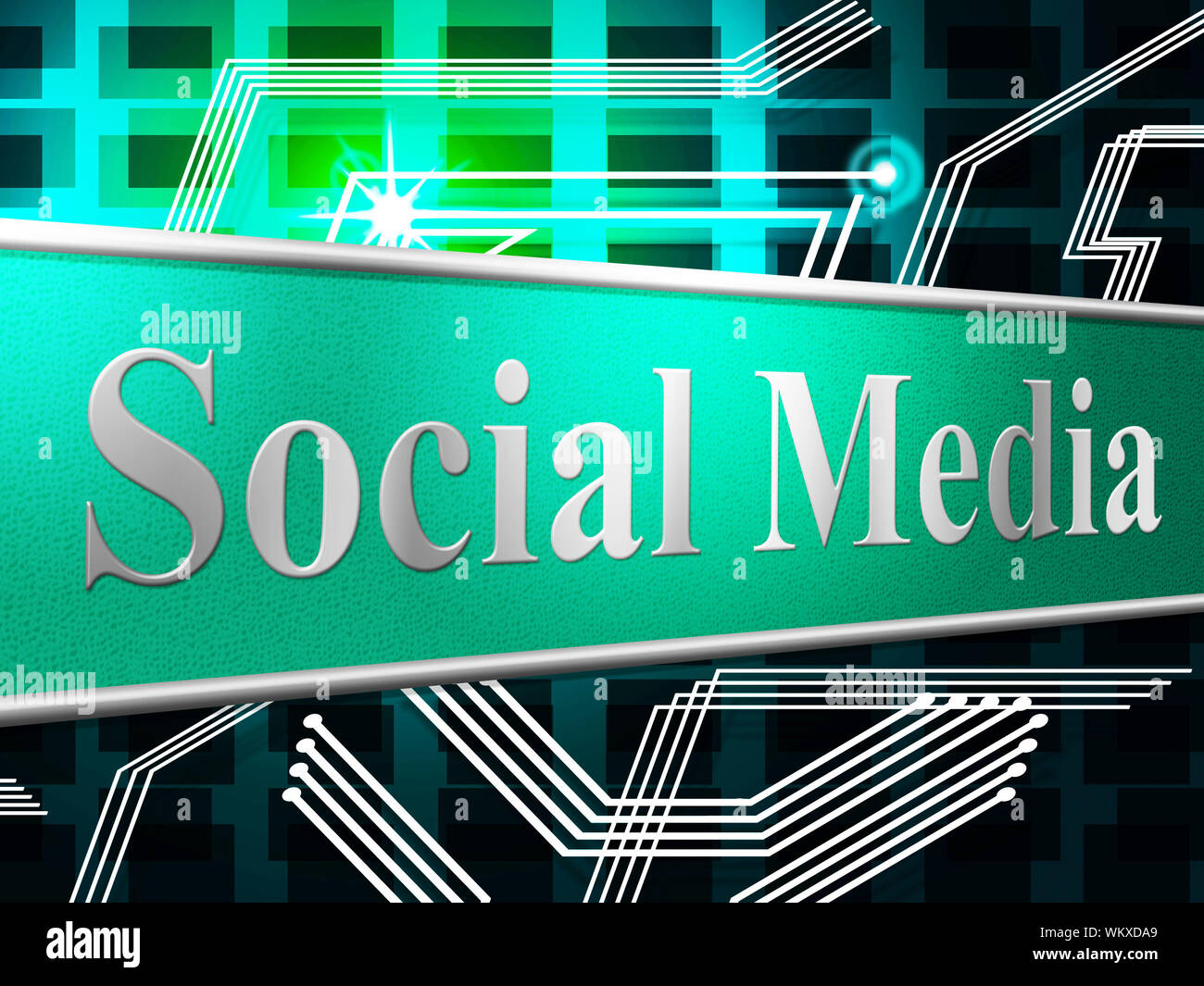 Social Media Meaning Online Forums And Posts Stock Photo Alamy