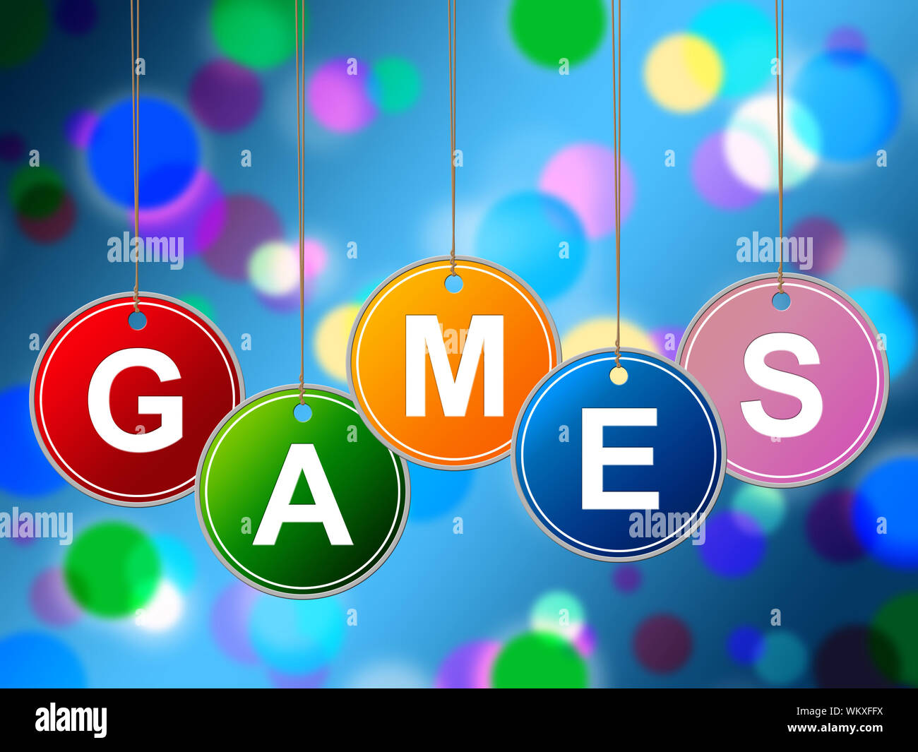 Play Games Meaning Recreational Recreation And Gamer Stock Photo Alamy