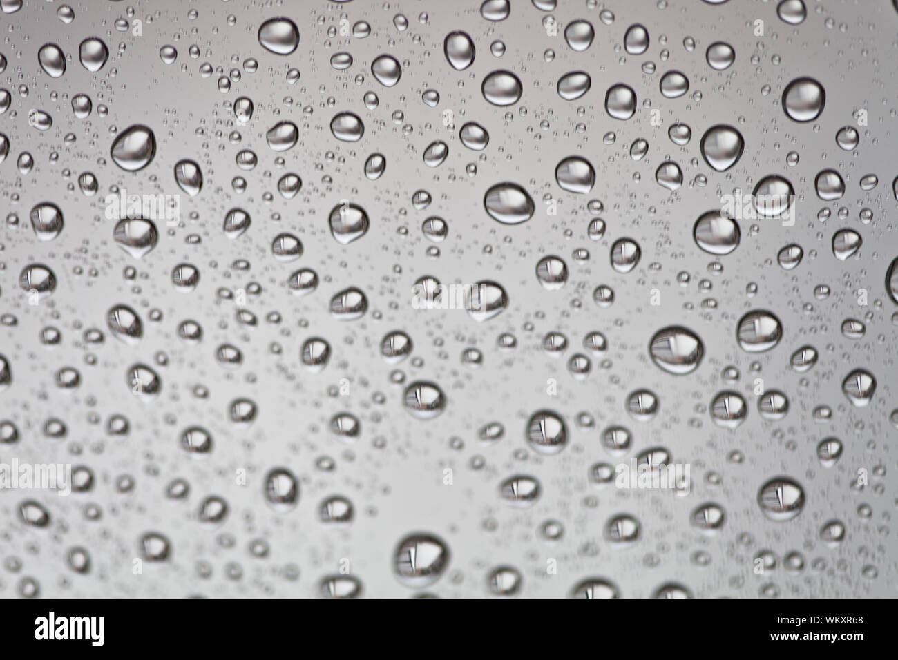 water drops on the window - background Stock Photo - Alamy