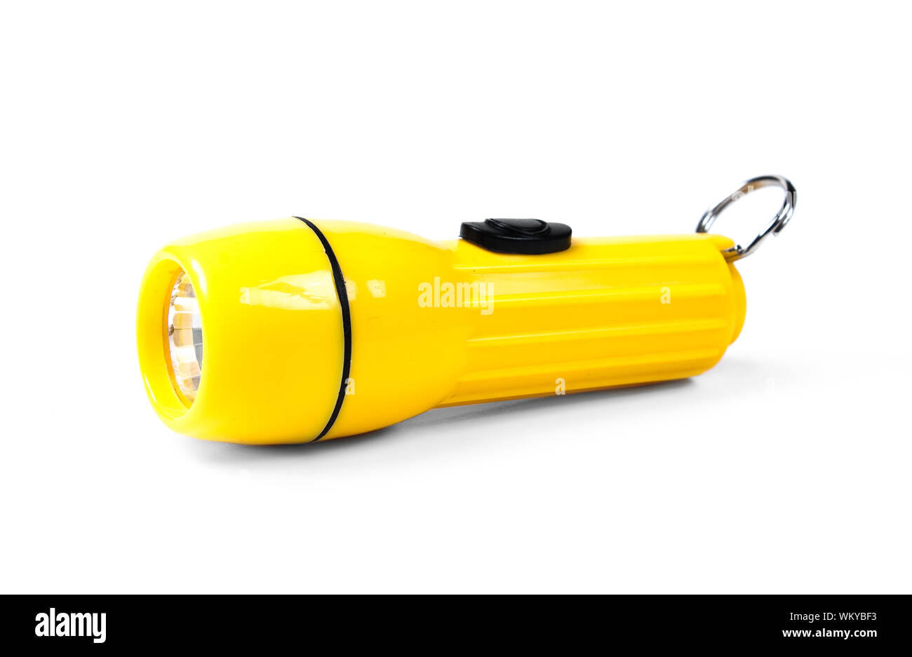 Flashlight isolated on white background Stock Photo - Alamy