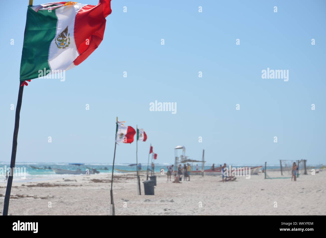 Mexican flags hires stock photography and images Alamy