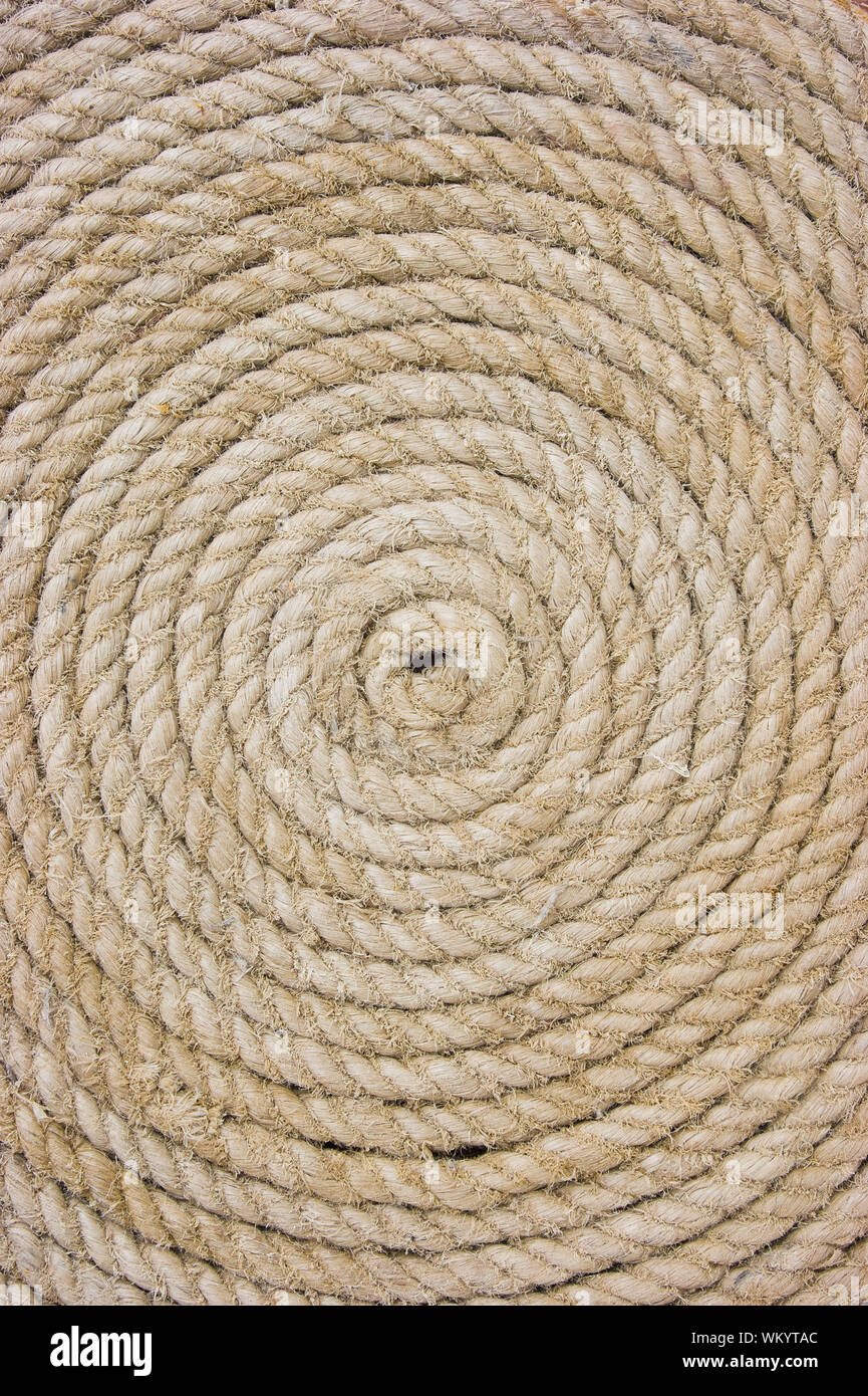 The texture of the old rope Stock Photo - Alamy