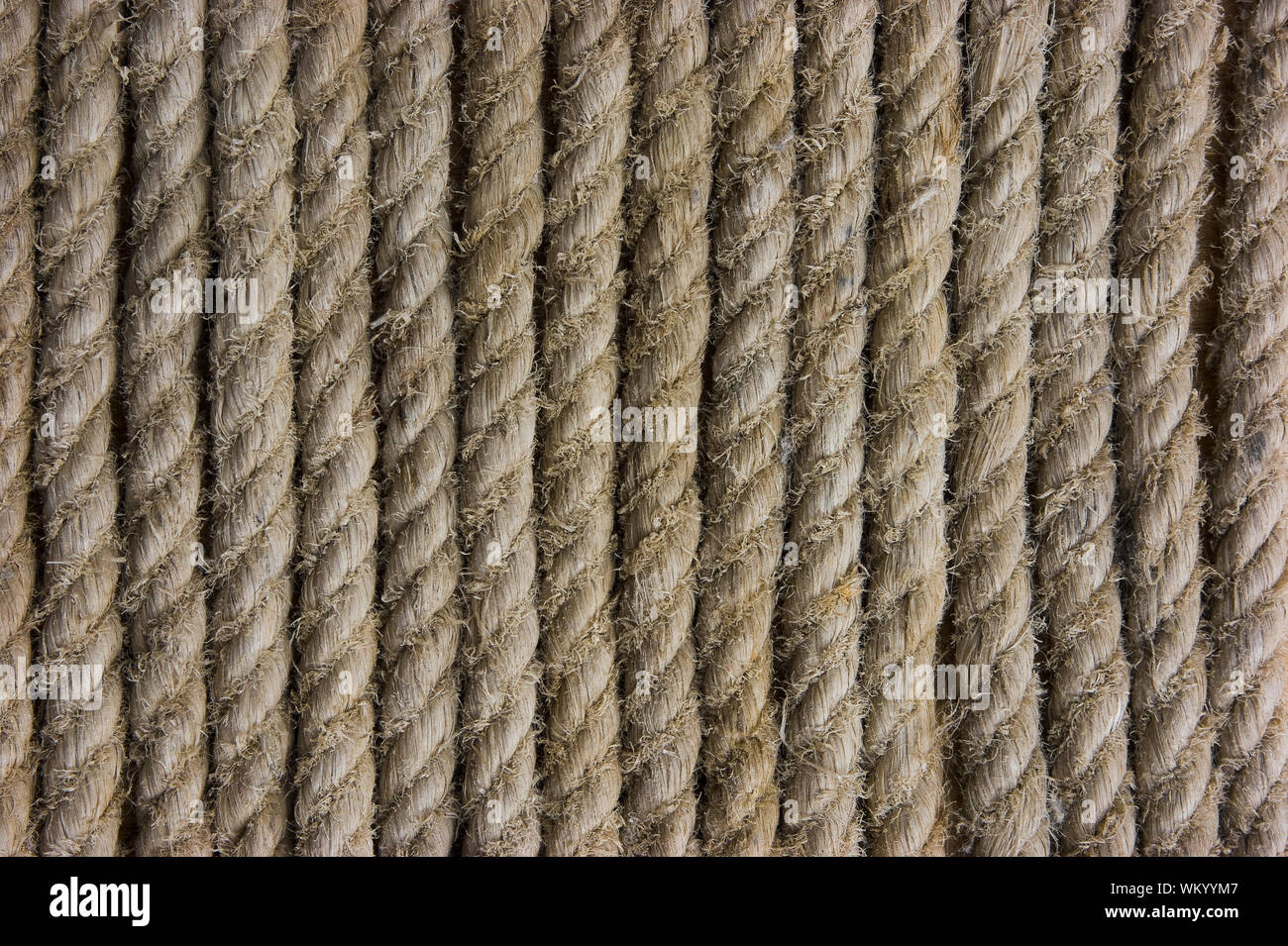 The texture of the old rope Stock Photo - Alamy