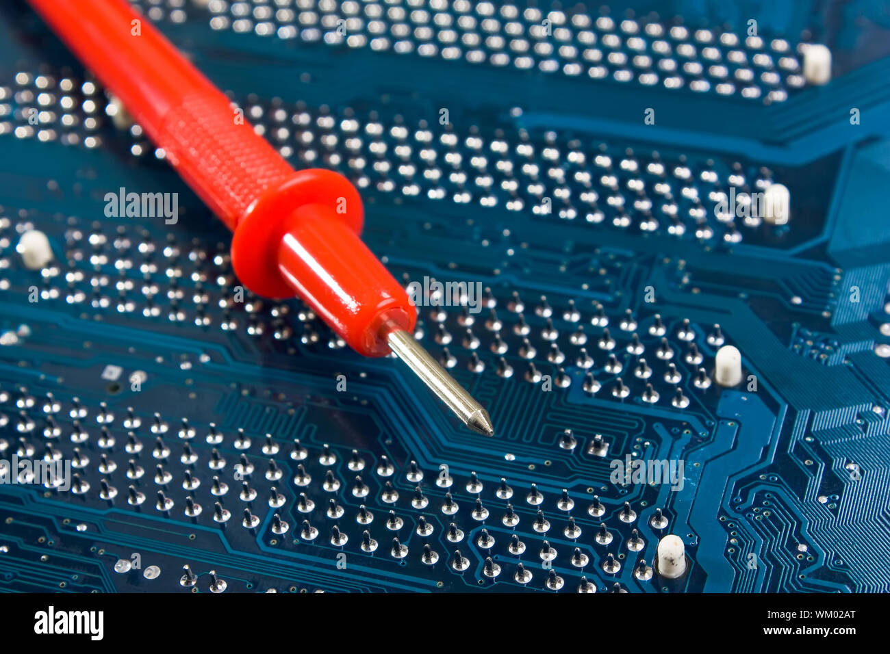Radio components laid out on the electronic circuit Stock Photo - Alamy
