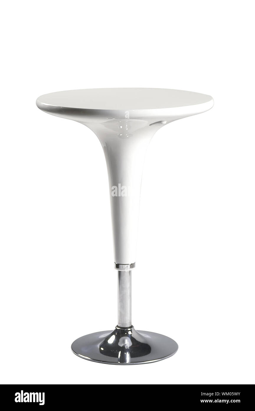 plastic coffee table for a bar isolated Stock Photo Alamy