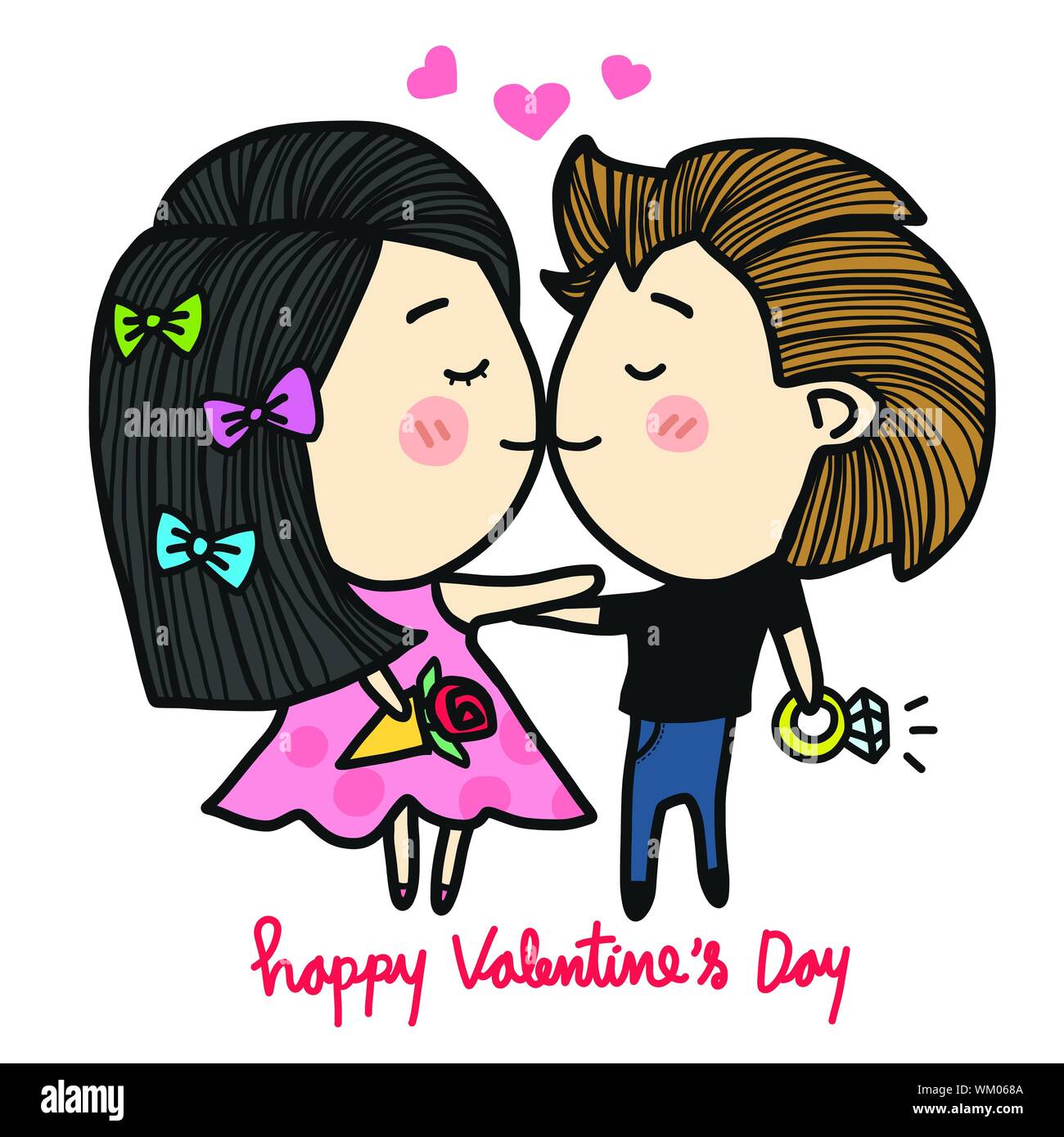 Cartoon Couple Kissing High Resolution Stock Photography And Images Alamy Cartoon Couple Kissing High Resolution Stock Photography And Images Alamy